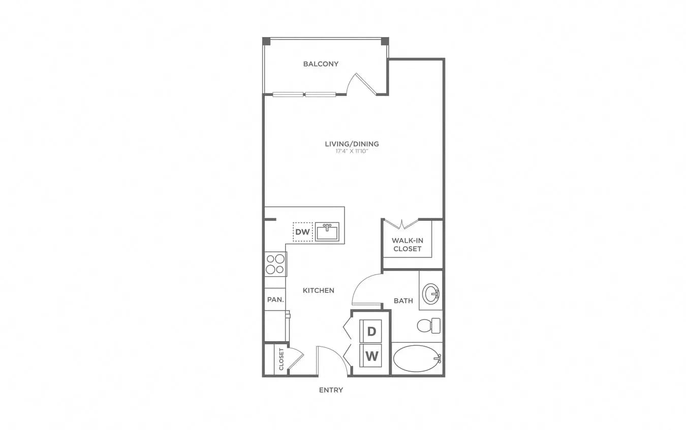 Unit 2141 2141 floor plan