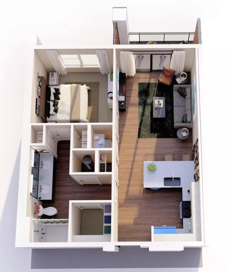 A1 9307 floor plan