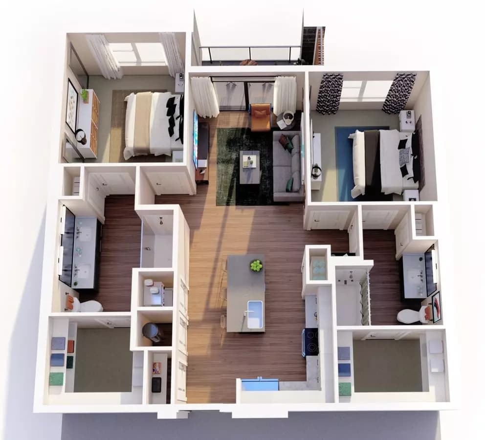 Unit 8112 8112 floor plan