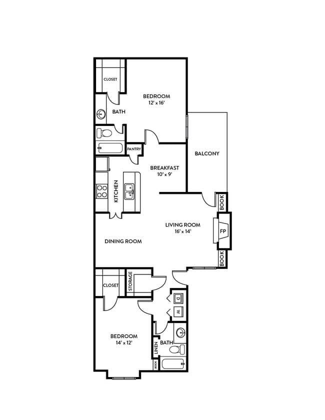 Ridgeview 242 floor plan