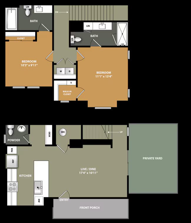 Unit 13007-SL 13007-SL floor plan