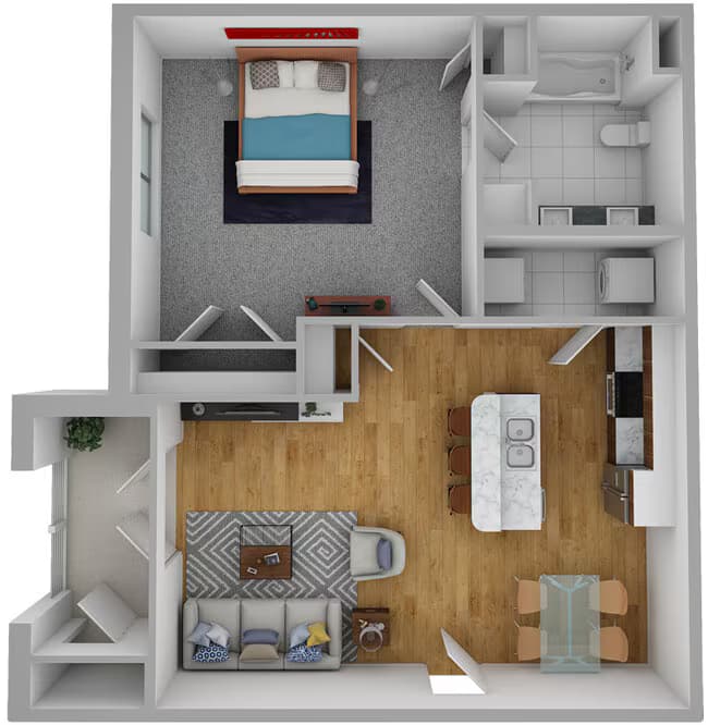 Unit 9306 7304 floor plan