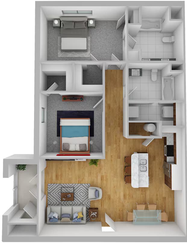 B1 6305 floor plan
