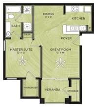 A1 0822 floor plan
