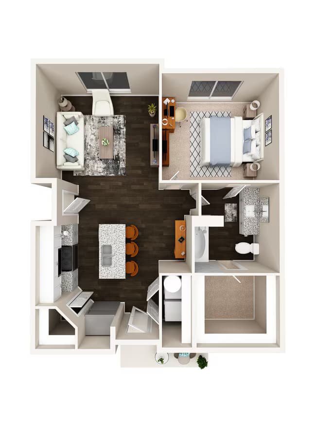 Unit 5204 5204 floor plan