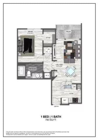 A1 1431 floor plan