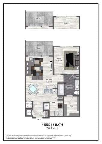 A2 1307 floor plan