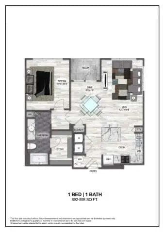 A6 1516 floor plan