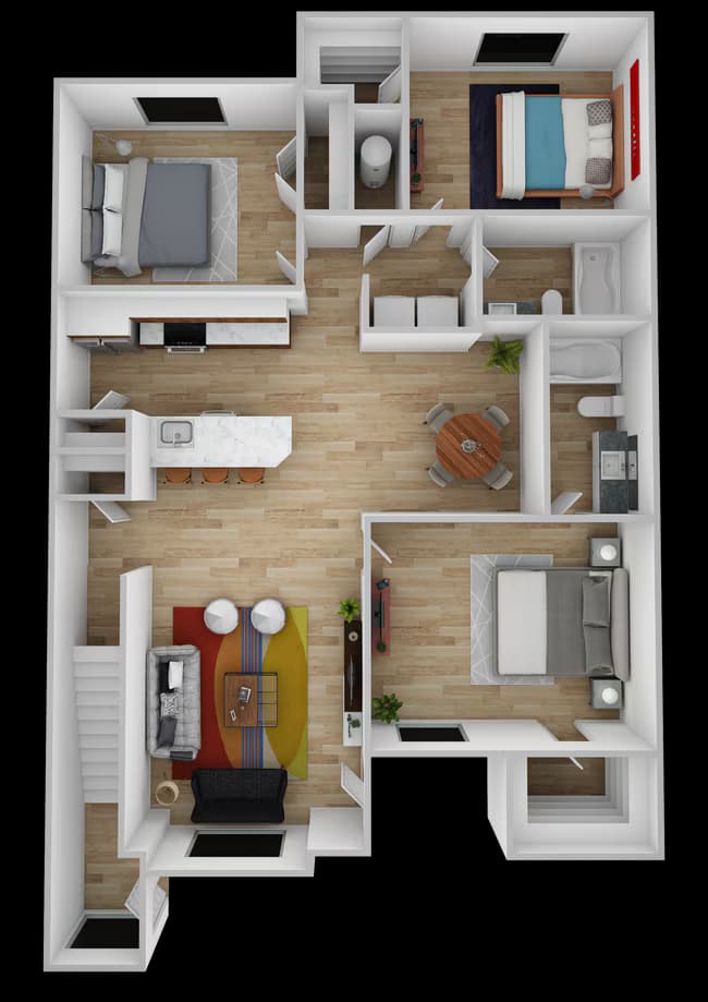 3AD2 801 floor plan