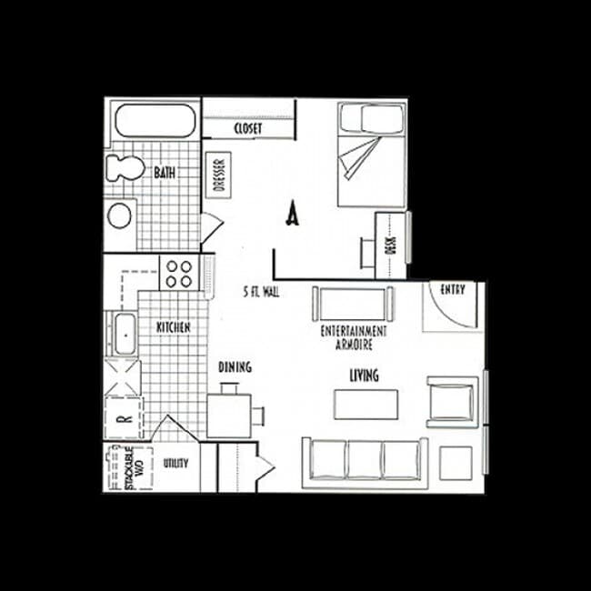 Unit Private Private floor plan