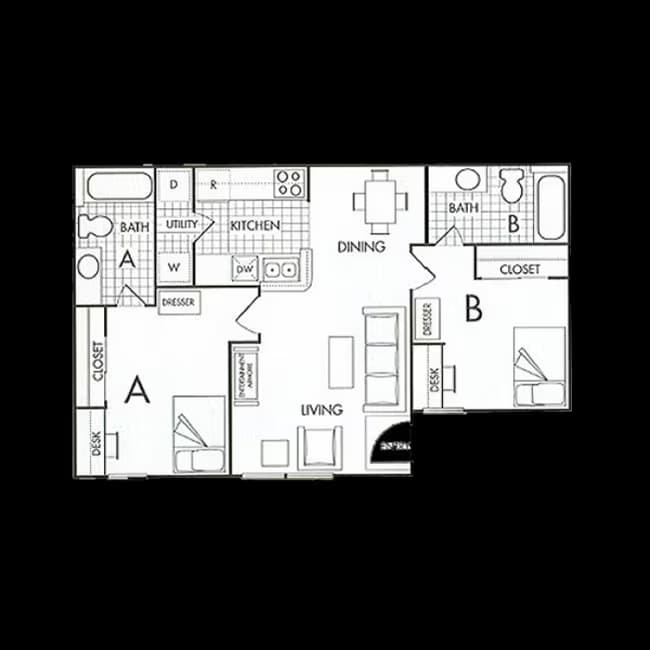 Unit Private Private floor plan