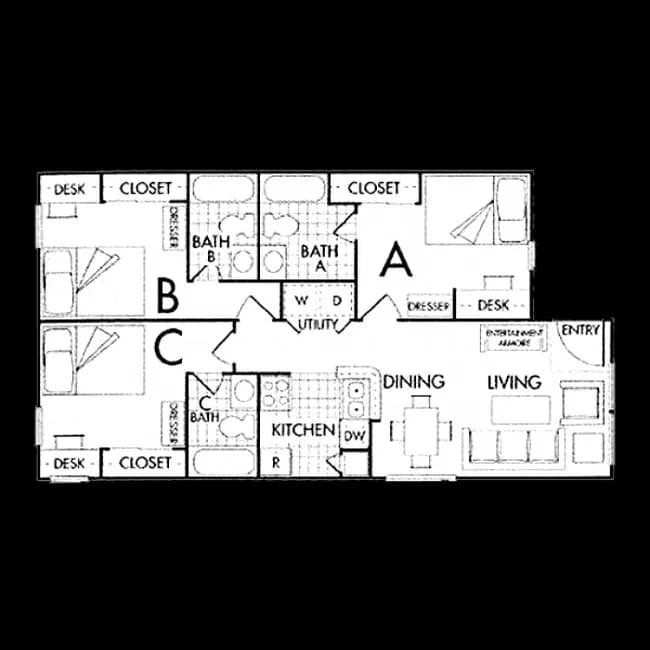 Unit Private Private floor plan