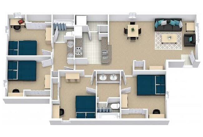 Unit Private Private floor plan
