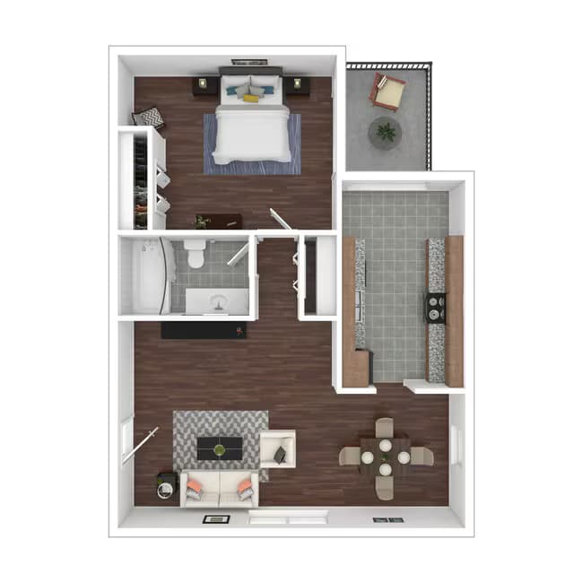 Unit 303 172 floor plan