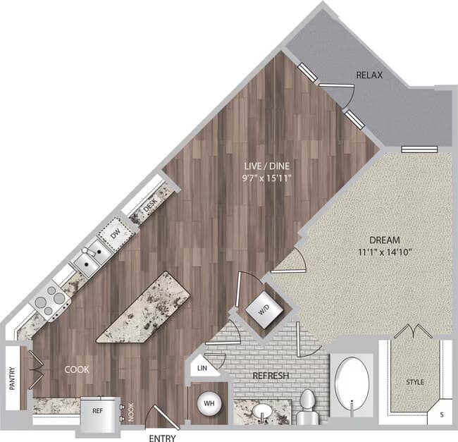 A4 349 floor plan
