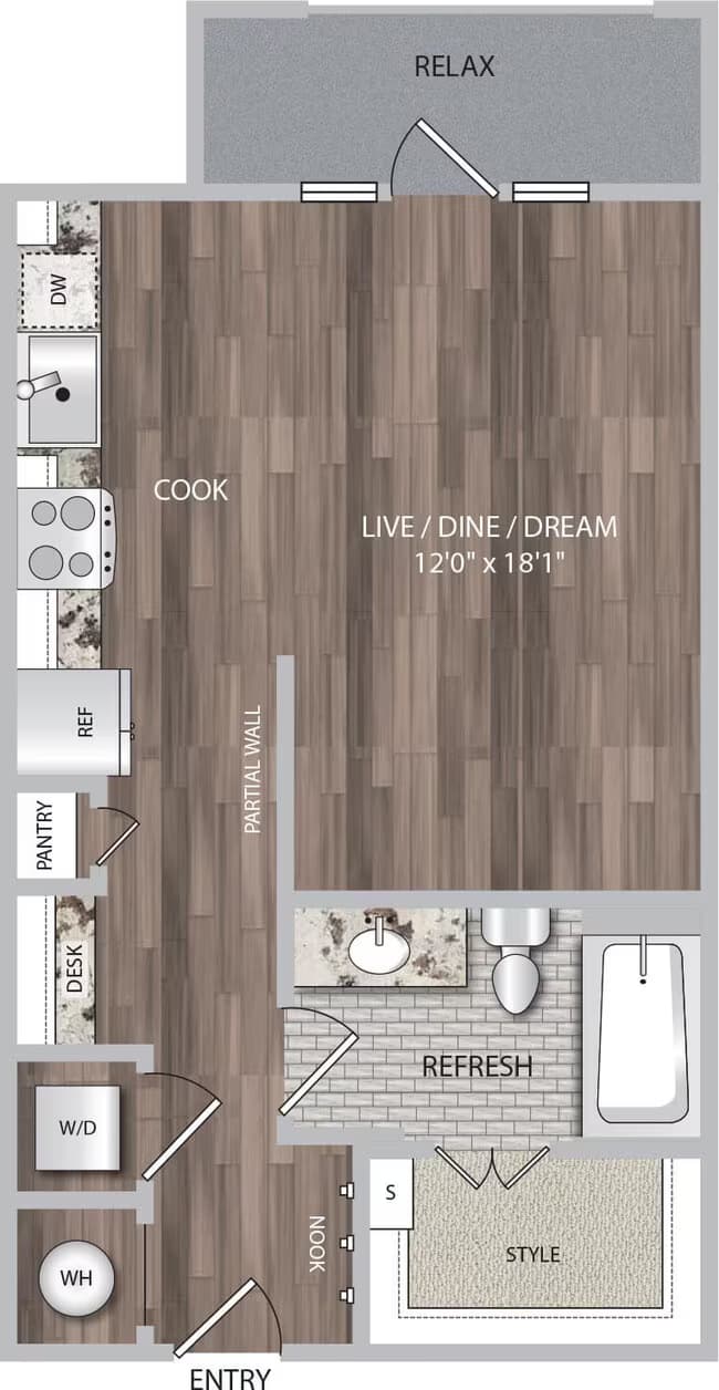 E1 403 floor plan