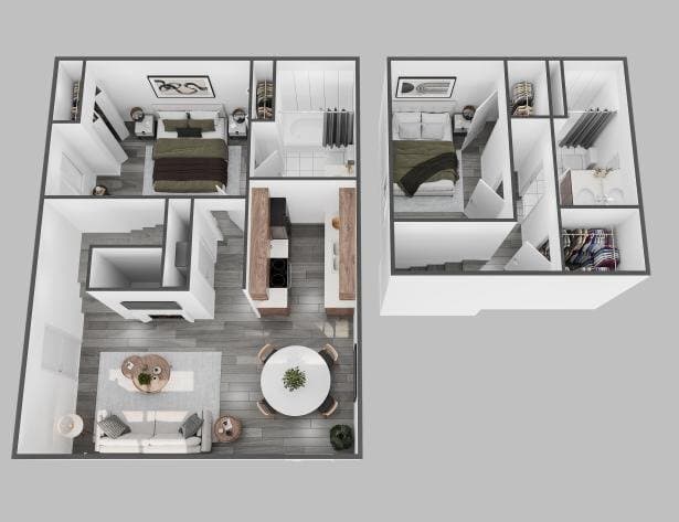 C1-R - Hampton 49 floor plan