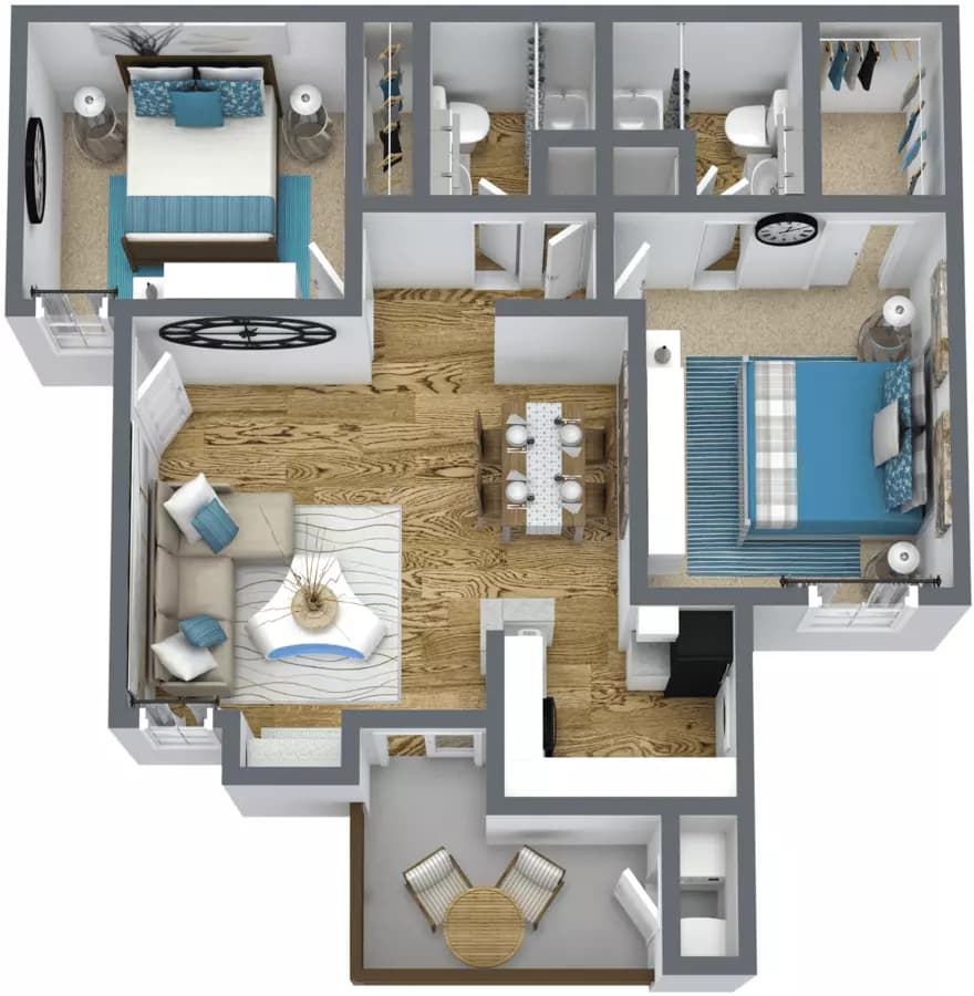B1 0704 floor plan