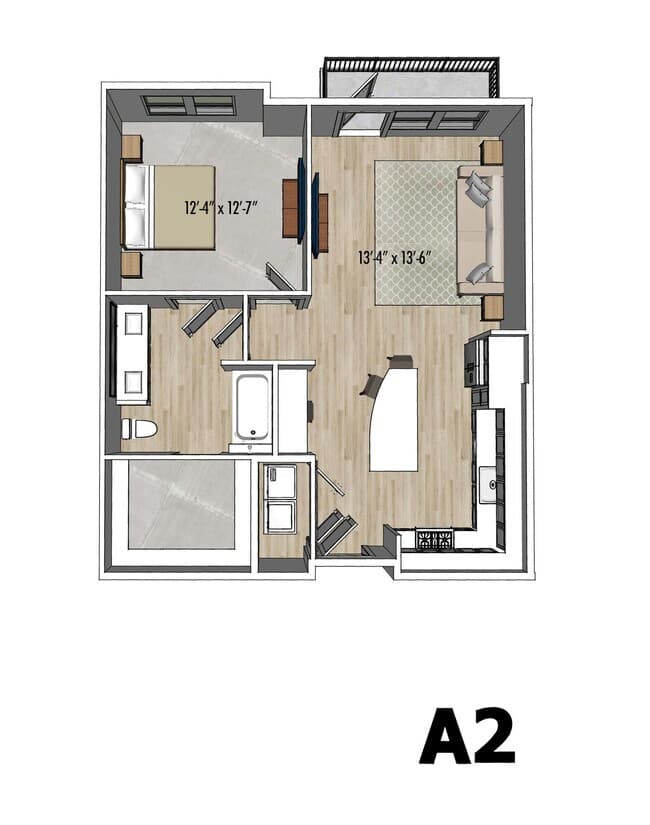 Unit 317 317 floor plan
