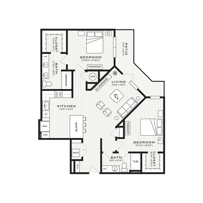 Unit 5308 5308 floor plan