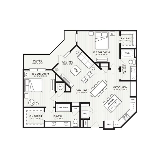 Unit 4308 4308 floor plan