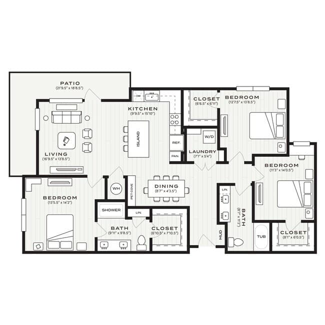 C1 2116 floor plan