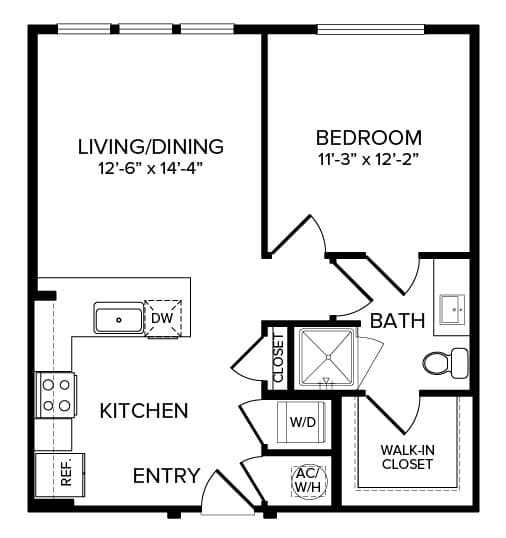 Unit 208 208 floor plan