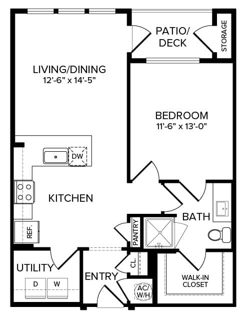 Unit 105 133 floor plan