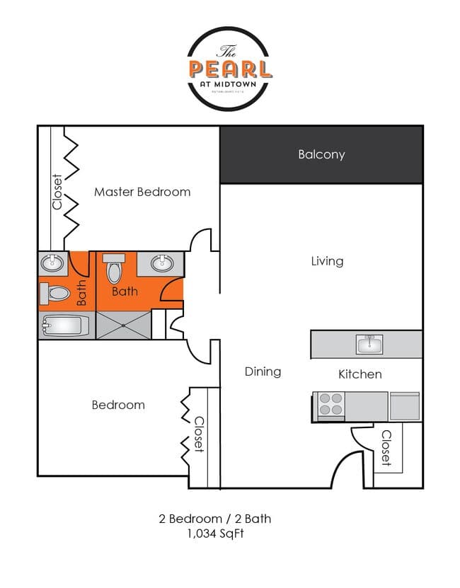 Unit 404 442 floor plan