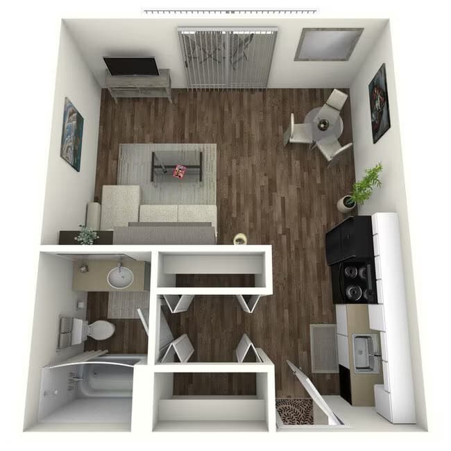 Unit 355 446 floor plan