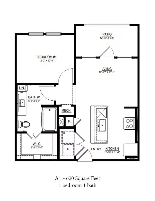 Unit 15109 15109 floor plan