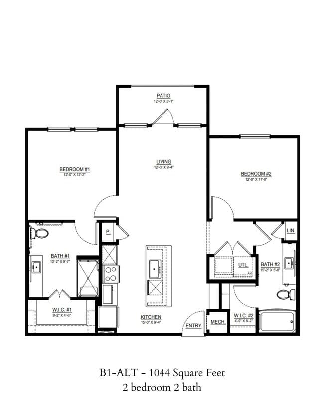 Unit 4106 4106 floor plan