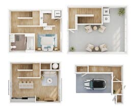 A1N - White Buffalo 104 floor plan