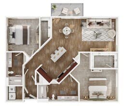 B2E - Bell Lancaster 1201 floor plan