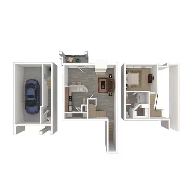 Unit 2064 2167 floor plan