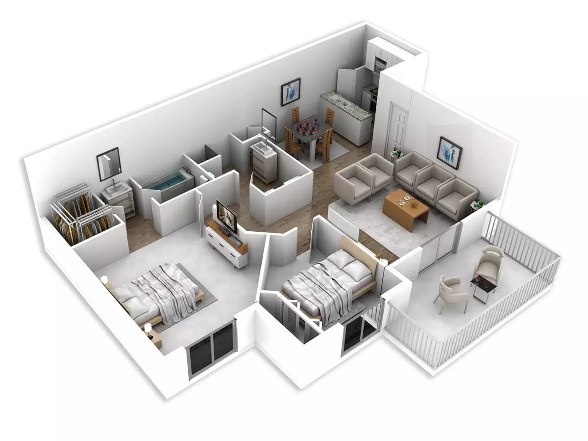 The Knox (Q) 117 floor plan