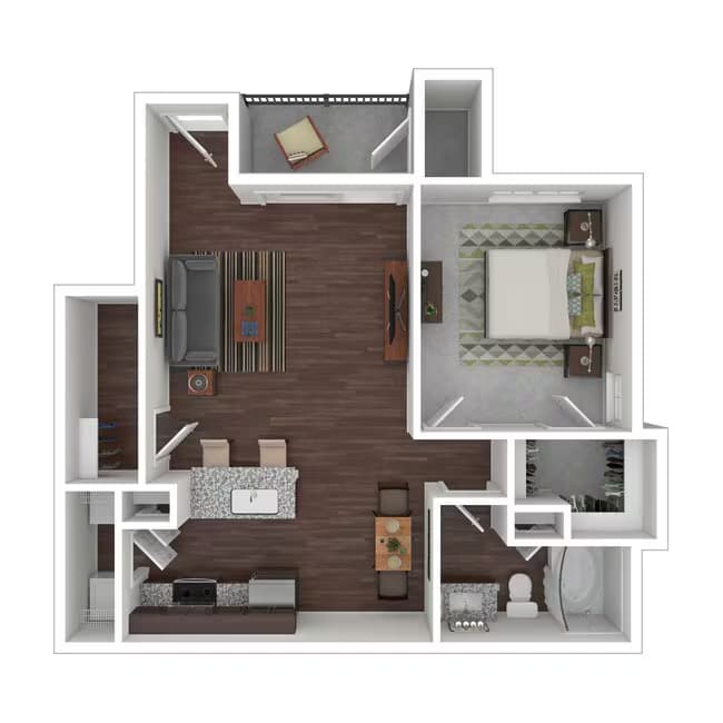 1A 1221 floor plan