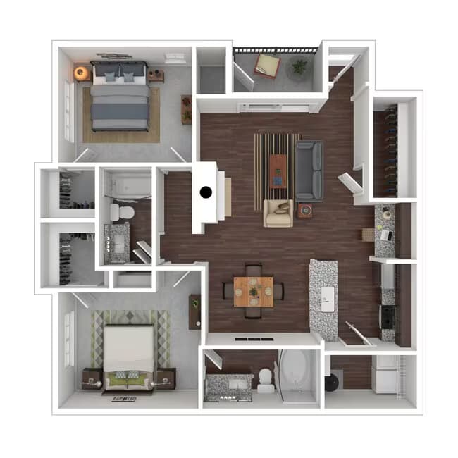 Unit 1124 0615 floor plan