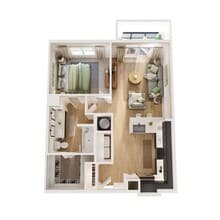 A1 1-231 floor plan