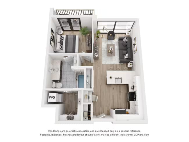 A4 204 floor plan