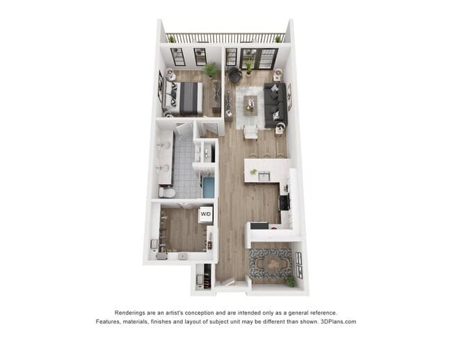 A9 208 floor plan