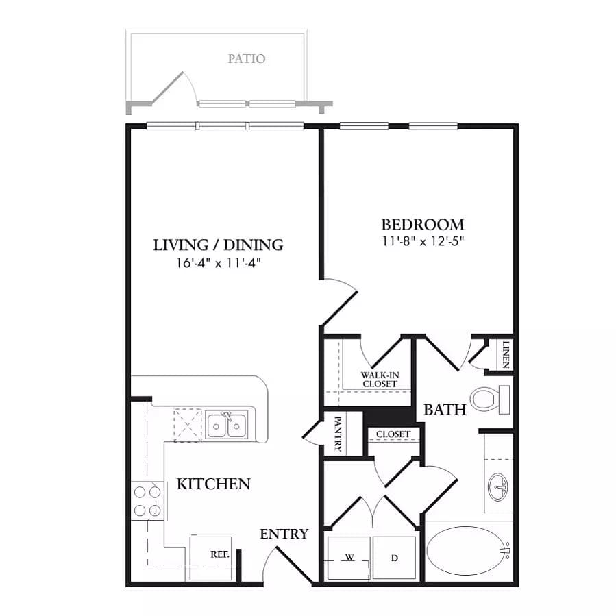 A1 1-1215 floor plan