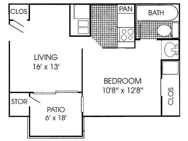 Unit 2816 2816 floor plan