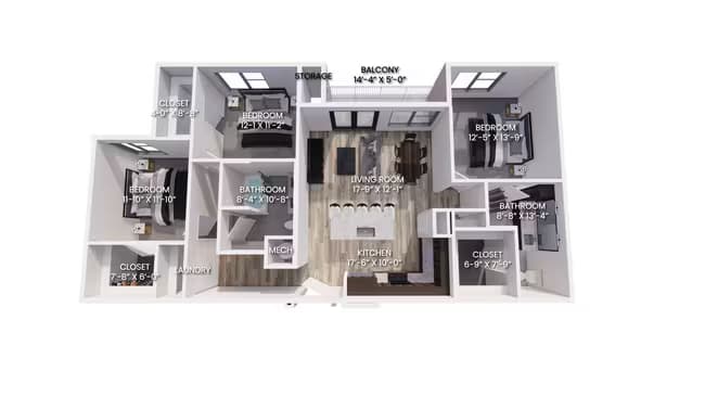 Unit 220 220 floor plan