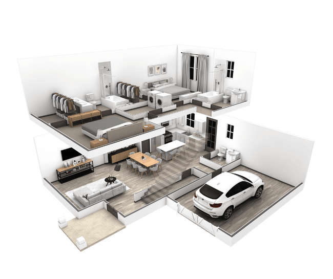 2BR Vista 1123 floor plan