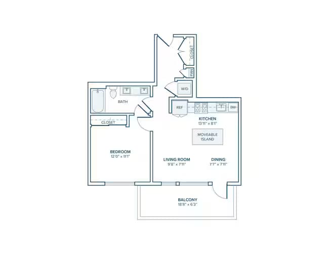 A01 4-1021 floor plan