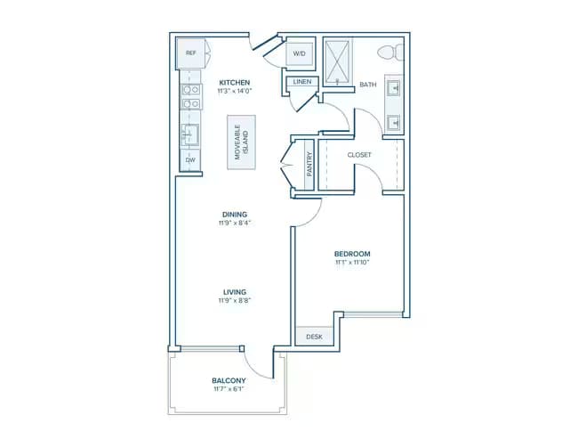 A02 4-1018 floor plan