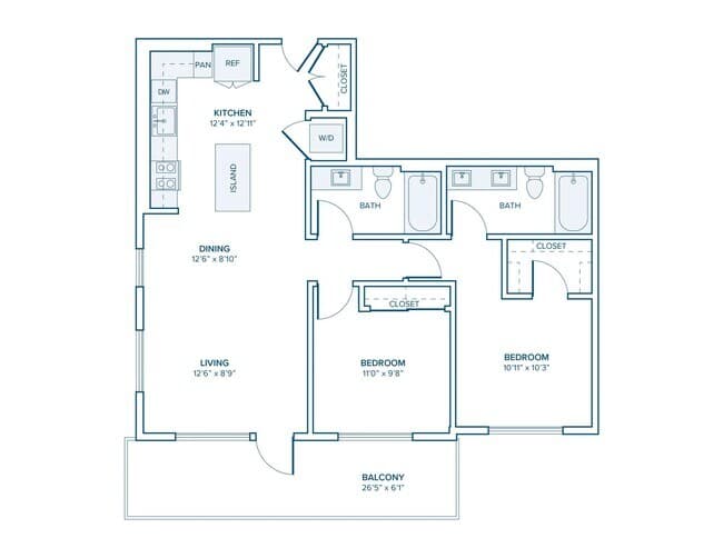 B01 2-3015 floor plan