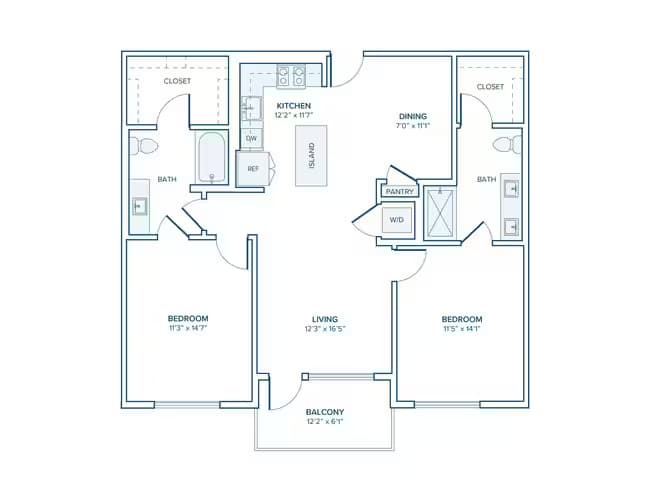 B05 4-1019 floor plan