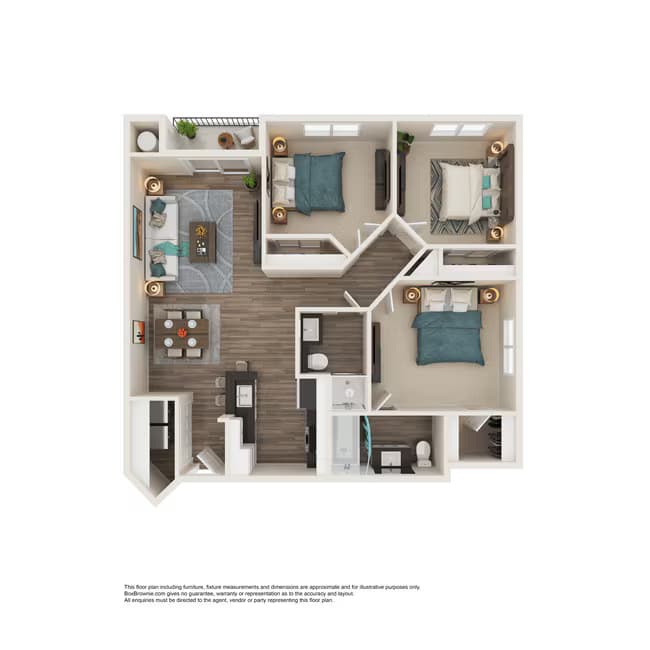 Hickory M1101 floor plan